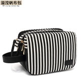 Wash Bag Small Casual Women's Cosmetic Bag Waterproof Multifunctional Canvas Clutch Bag Mobile Phone Bag
