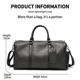 Men's Waterproof Sports Gym Duffel Bag with Shoe Compartment