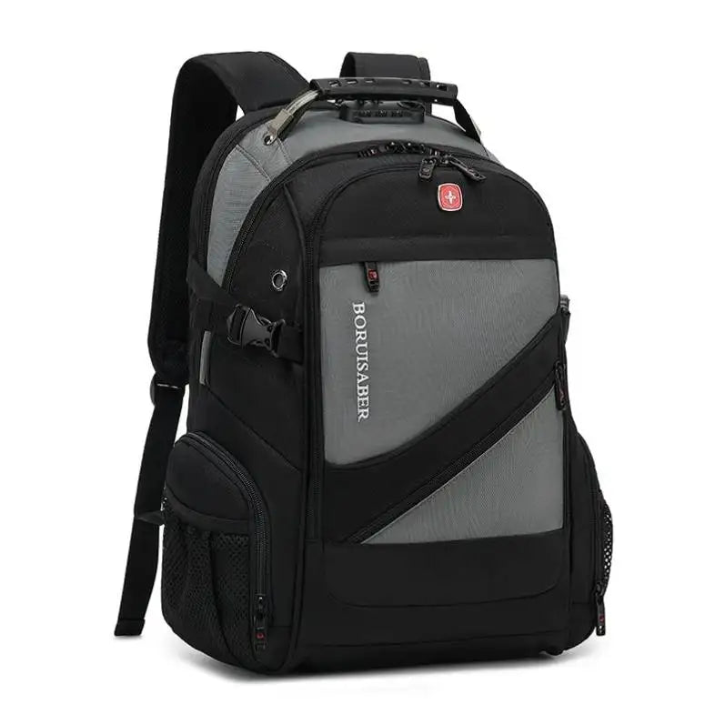 Vintage Waterproof Travel Laptop Backpack 20-35L