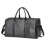 Men's Waterproof Sports Gym Duffel Bag with Shoe Compartment
