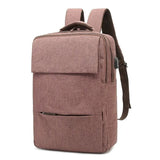Y916 Men's Waterproof Laptop Backpack with USB Charging Port
