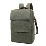 Y916 Men's Waterproof Laptop Backpack with USB Charging Port