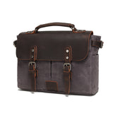 Shoulder bag retro camera diagonal across Europe and the United States water-repellent wax camera bag cowhide cross-border supply directly to Amazon