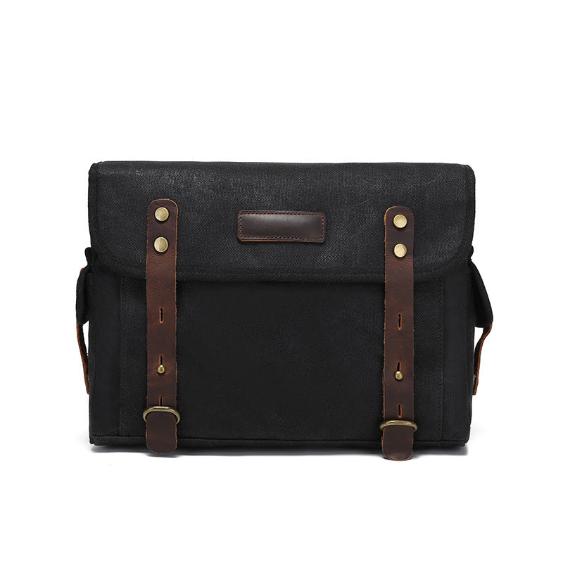 Detachable Motorcycle Bag Anti-splashing Bag Luggage Bag Carrying Bag Tail Bag Riding Equipment Shoulder Crossbody with Head Leather