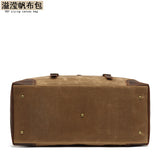Handheld Travel Bag European and American Retro Waterproof Canvas Travel Bag Luggage Bag Sports Storage Bag Amazon Hot Model