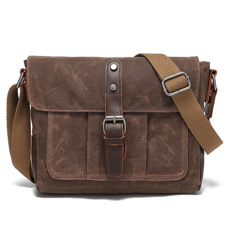 Canvas Shoulder Bag Casual Men's and Women's Crossbody Bag New Photography Camera Bag Manufacturers Supply Cross-border Explosions