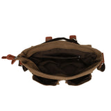 Canvas Crossbody Hanging Bag Men's and Women's Micro-single-camera Bag Solid Color Shoulder Crossbody Backpack Manufacturers