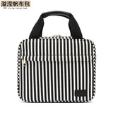 Handbag Women's Casual Toiletries Cosmetic Bag Mobile Phone Bag Multi-functional Water-repellent Canvas Travel Bag Multi-layer