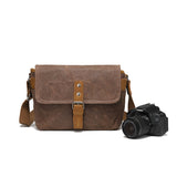 Retro Canvas Shoulder Bag Camera Photography Bag Crossbody Men's Bag Amazon Popular Business Men's Bag Small Shoulder Bag Chest Bag