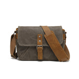 Retro Canvas Shoulder Bag Camera Photography Bag Crossbody Men's Bag Amazon Popular Business Men's Bag Small Shoulder Bag Chest Bag