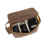Retro Canvas Shoulder Bag Camera Photography Bag Crossbody Men's Bag Amazon Popular Business Men's Bag Small Shoulder Bag Chest Bag