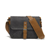 Retro Canvas Shoulder Bag Camera Photography Bag Crossbody Men's Bag Amazon Popular Business Men's Bag Small Shoulder Bag Chest Bag