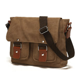 Canvas Crossbody Hanging Bag Men's and Women's Micro-single-camera Bag Solid Color Shoulder Crossbody Backpack Manufacturers