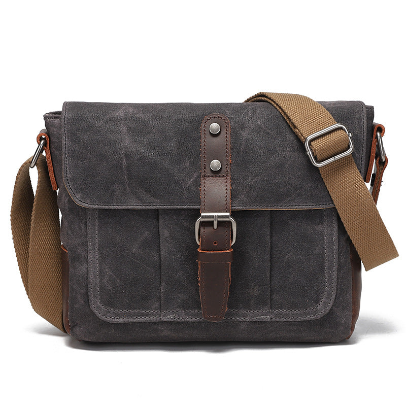 Canvas Shoulder Bag Casual Men's and Women's Crossbody Bag New Photography Camera Bag Manufacturers Supply Cross-border Explosions