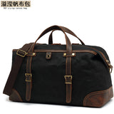 Handheld Travel Bag European and American Retro Waterproof Canvas Travel Bag Luggage Bag Sports Storage Bag Amazon Hot Model