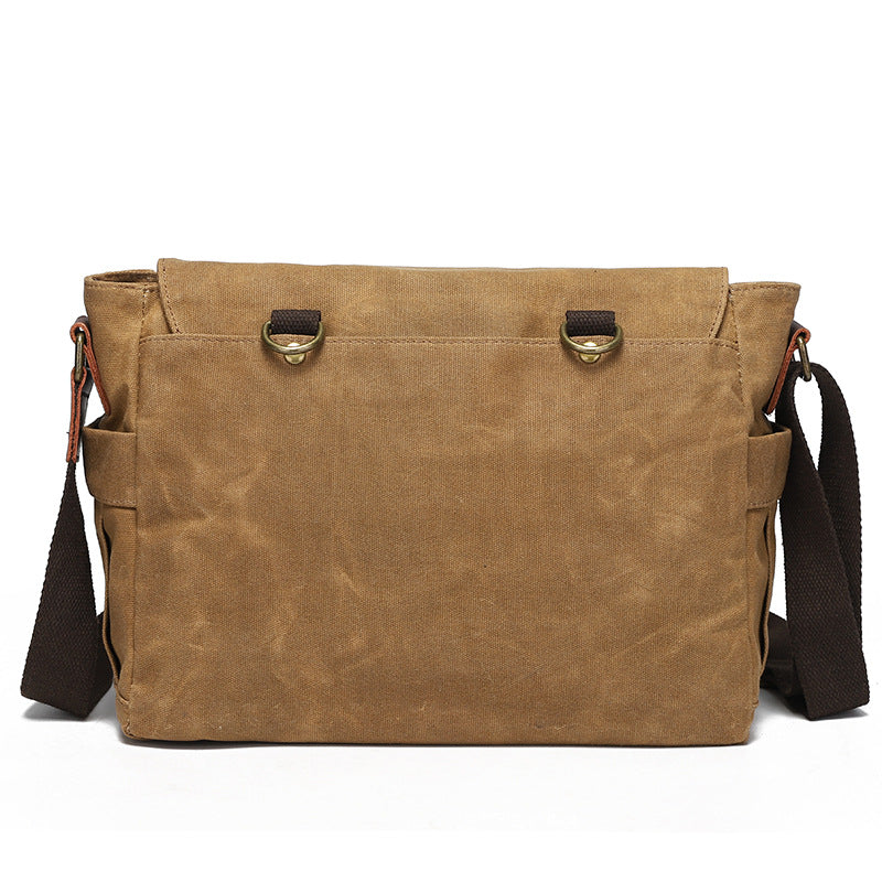 Canvas Shoulder Bag Casual Men's and Women's Crossbody Bag New Photography Camera Bag Manufacturers Supply Cross-border Explosions
